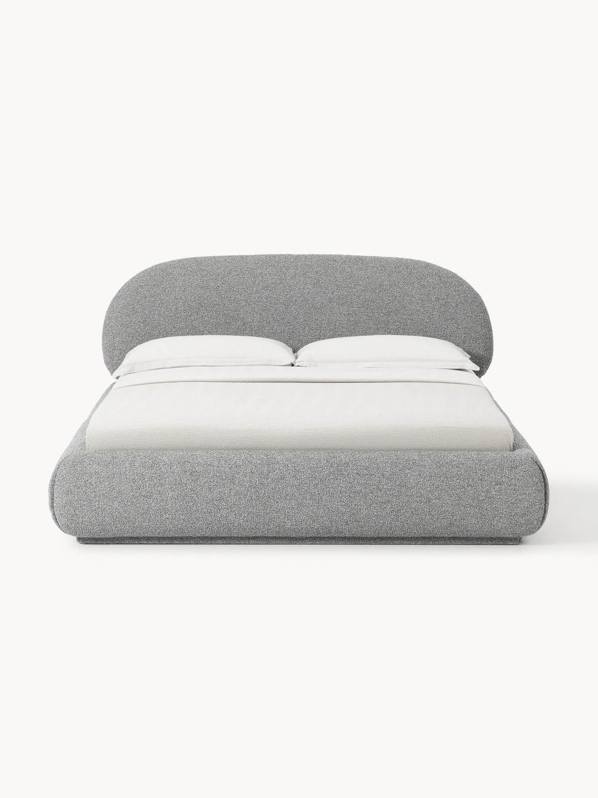 Alba Bouclé Upholstered Bed