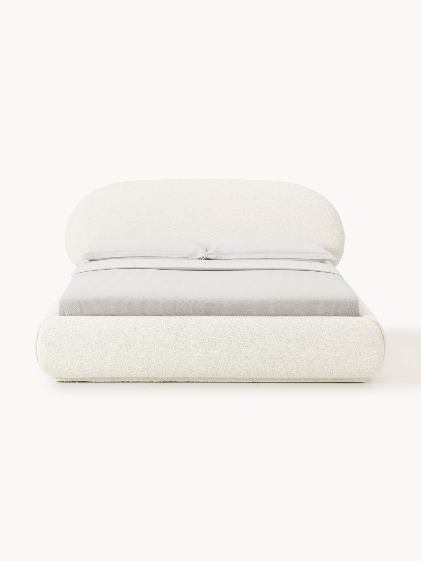 Alba Bouclé Upholstered Bed