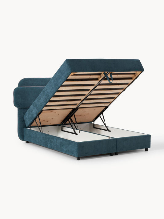 Enrica Box Spring Bed with Storage