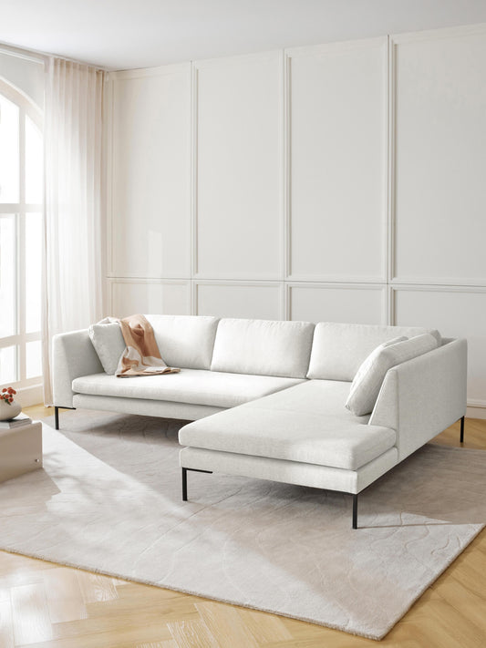 Emma Corner Sofa with Metal Legs