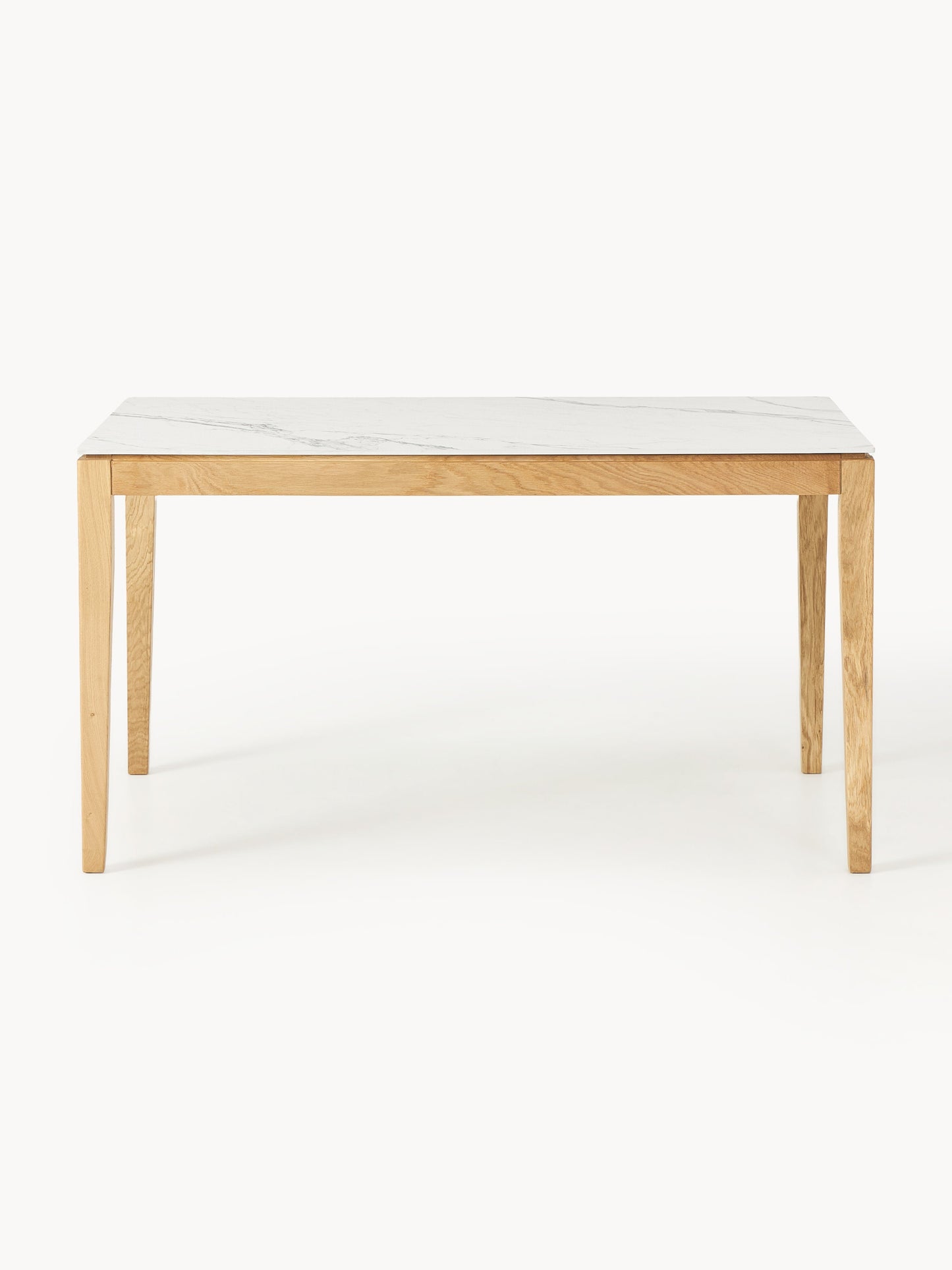 Jackson Dining Table with Marble-Look Tabletop, in Various Sizes