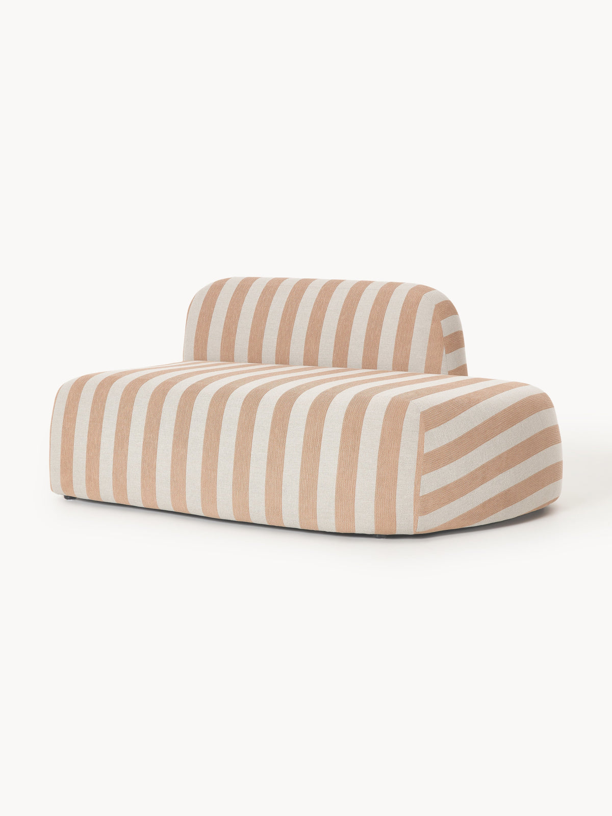 Wolke Striped Chaise Module