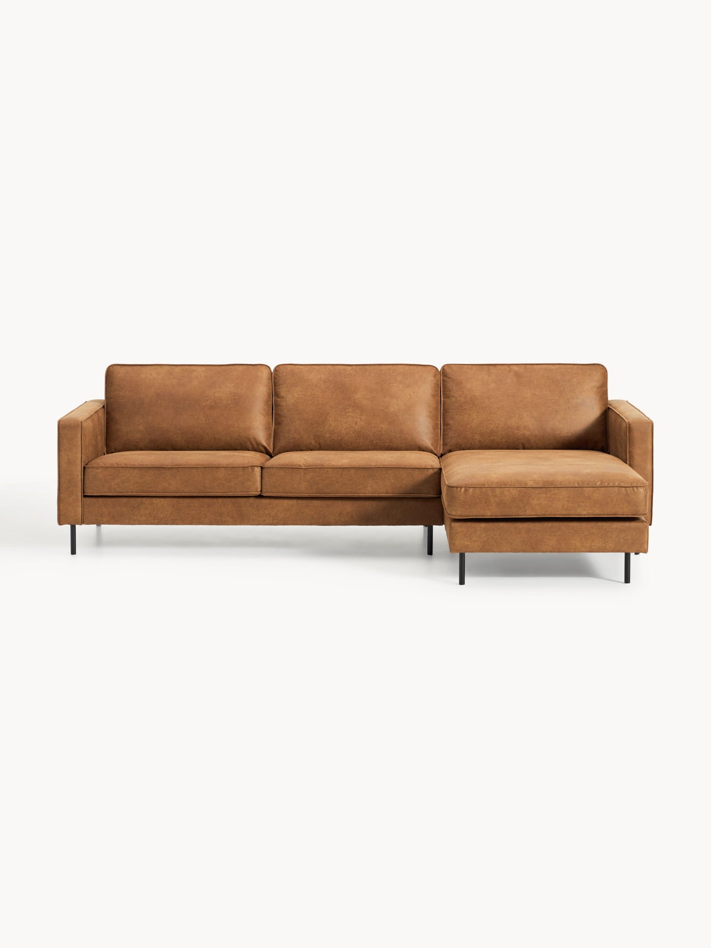 Hunter Leather Corner Sofa (3-Seater)