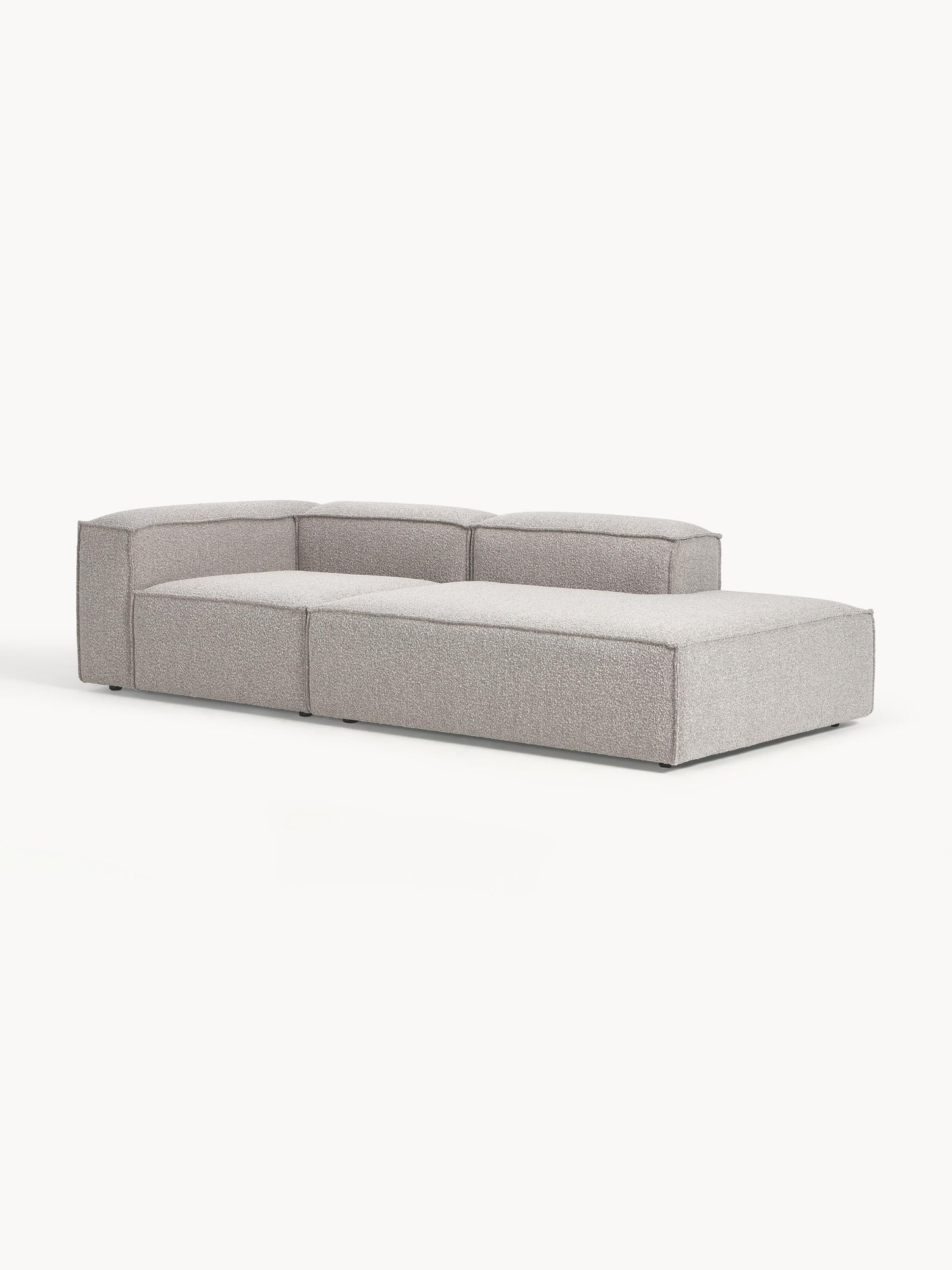 Lennon Modular Ottoman in Bouclé