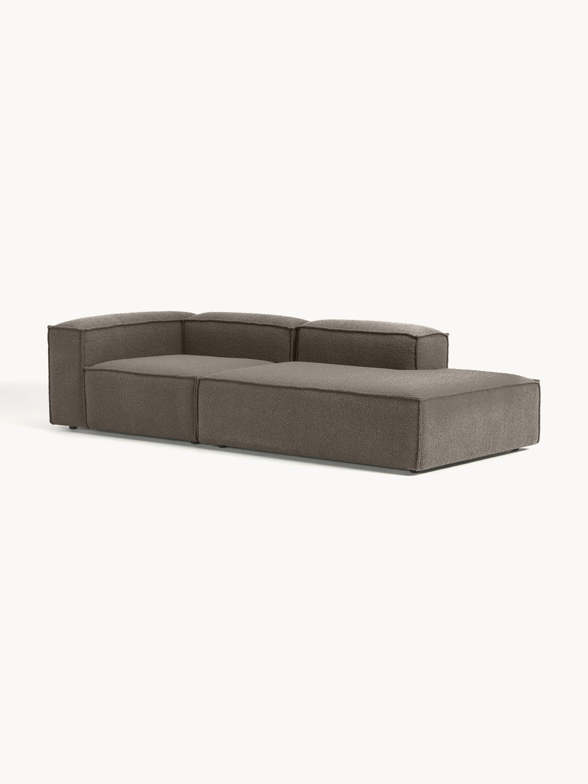 Lennon Modular Ottoman in Bouclé