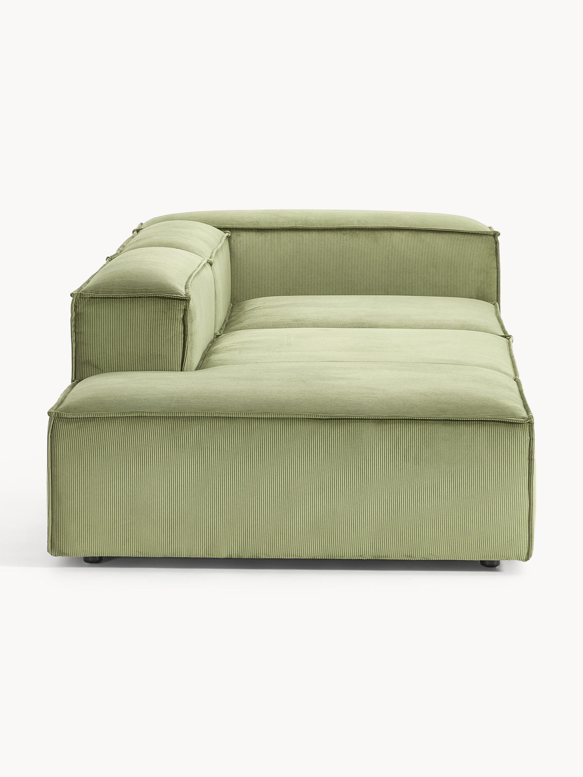 Lennon Modular Ottoman in Corduroy