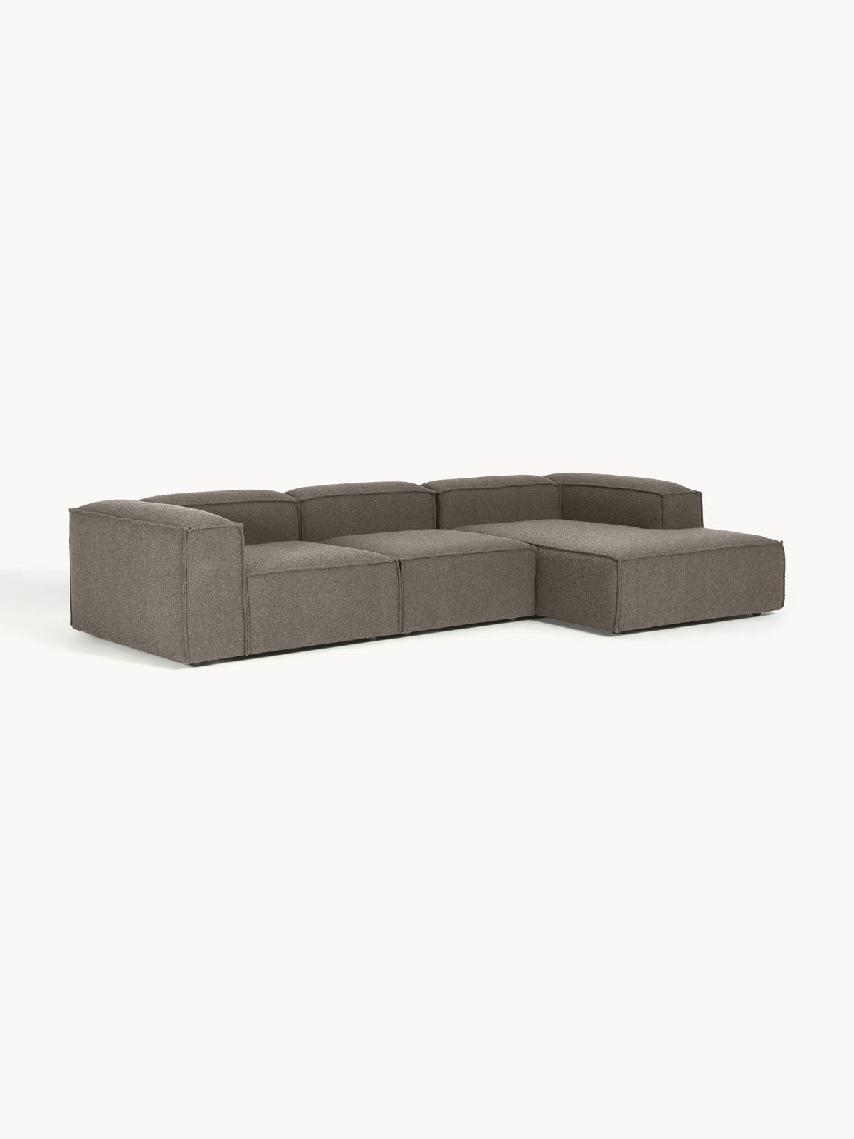 Lennon Modular Bouclé Corner Sofa (4-Seater)