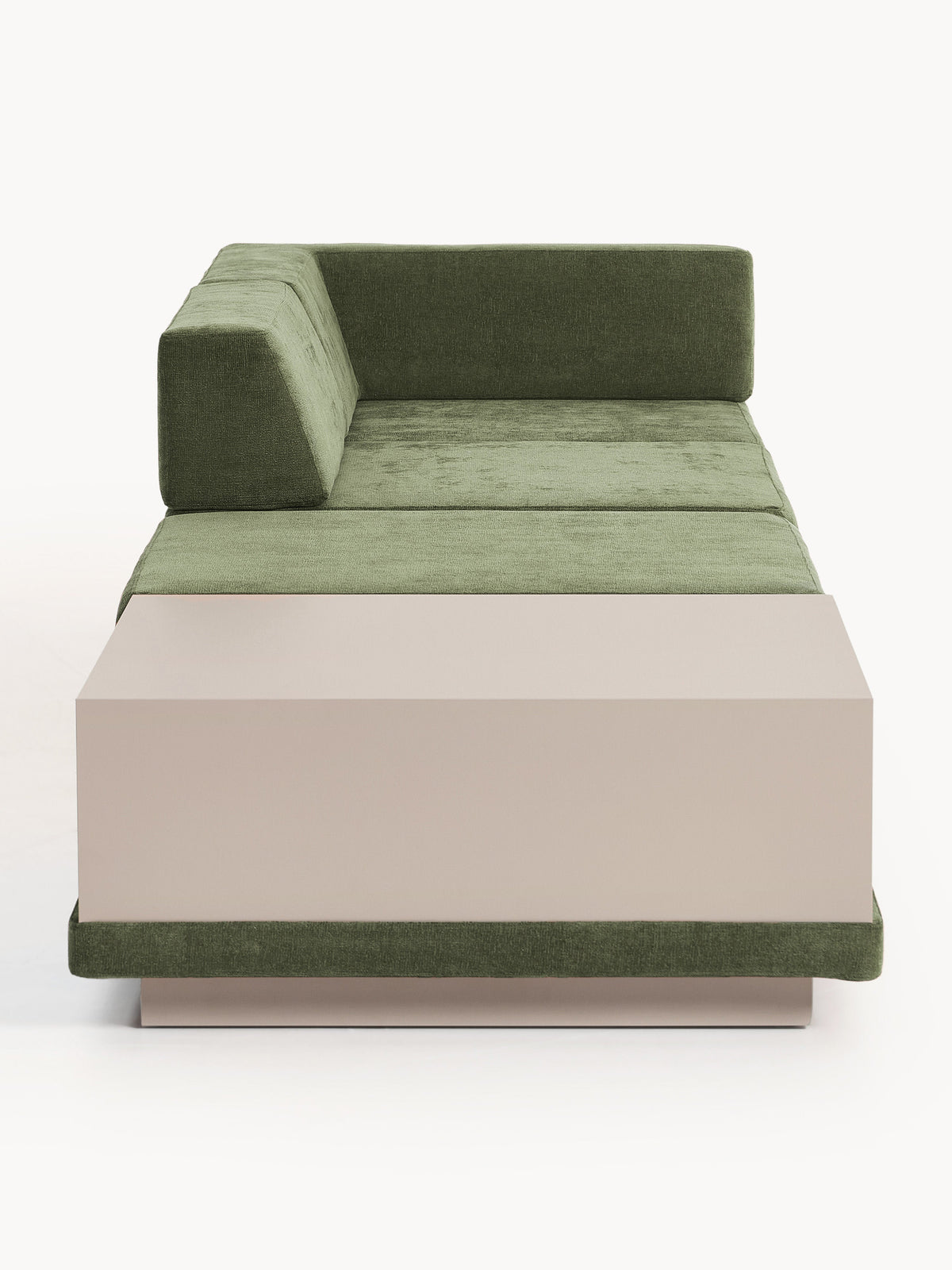 Colin Modular Sofa (4-Seater) with Coffee Table & Ottoman
