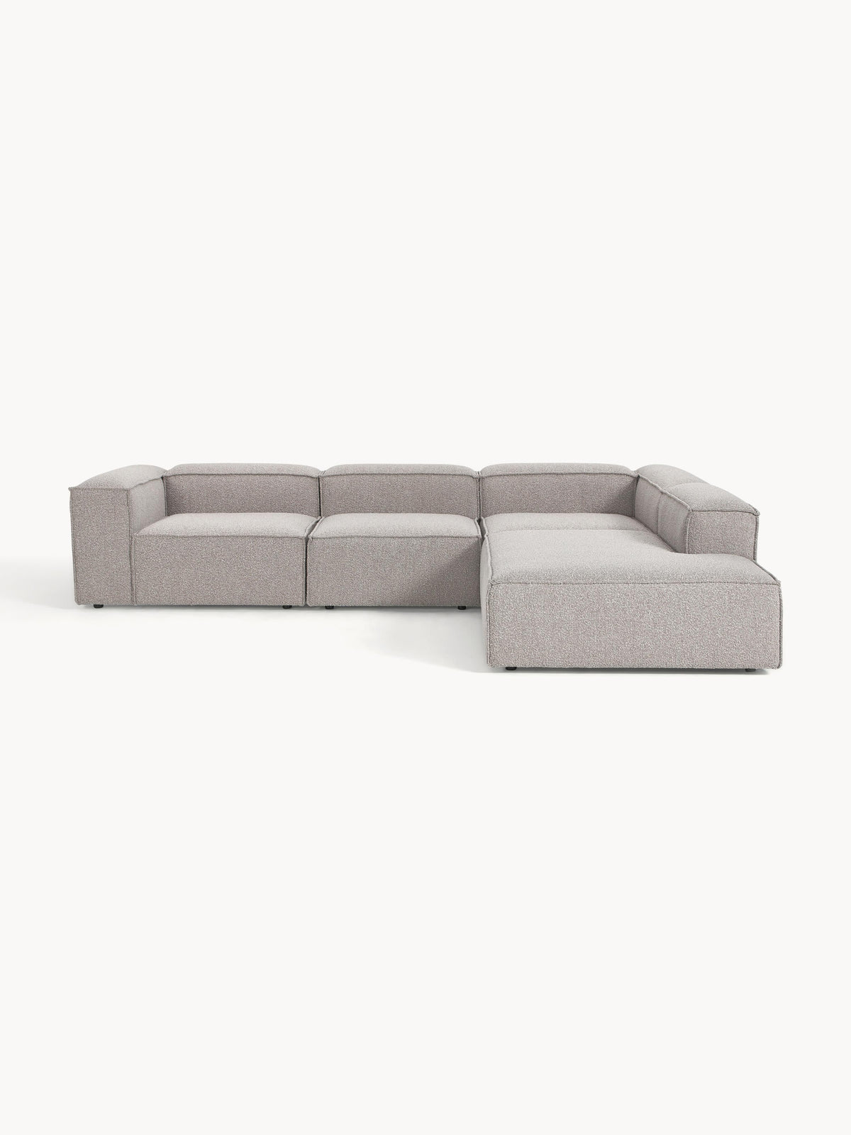 Lennon Modular XL Corner Sofa (4-Seater) in Bouclé