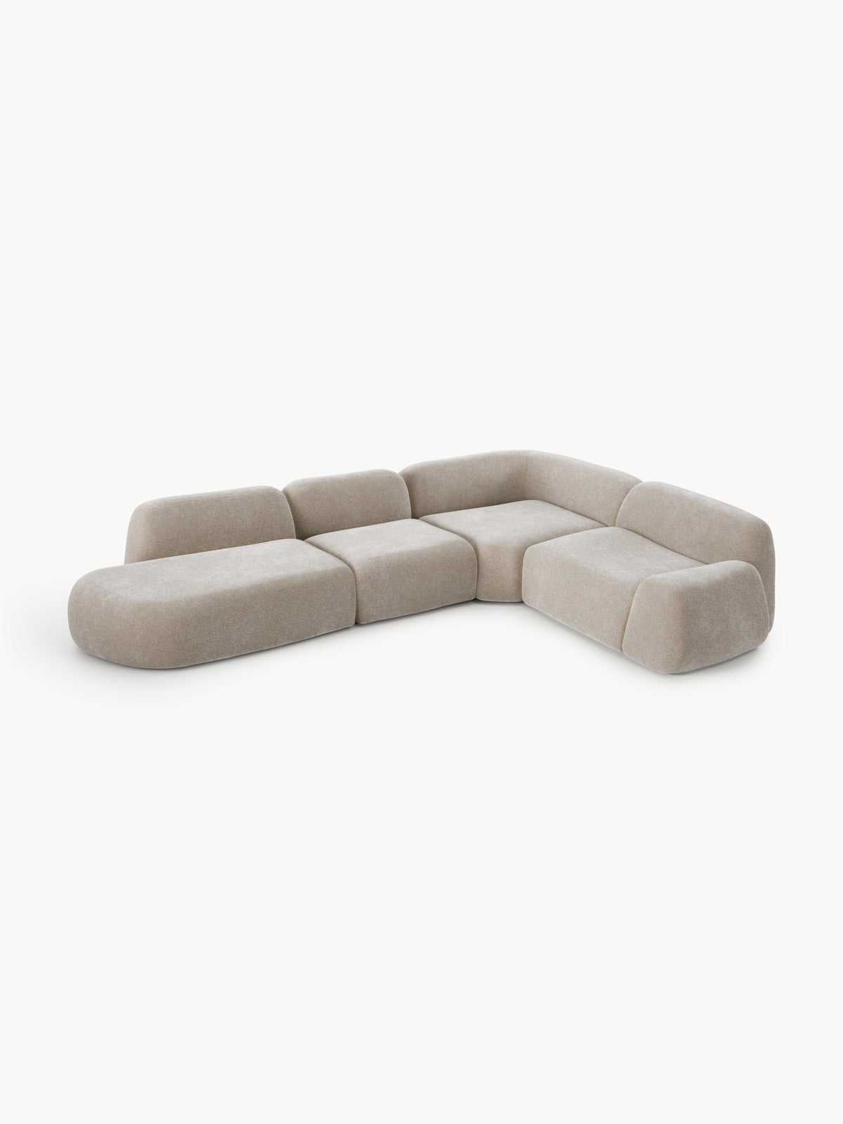 Wolke Modular XL Corner Sofa with Chaise Longue