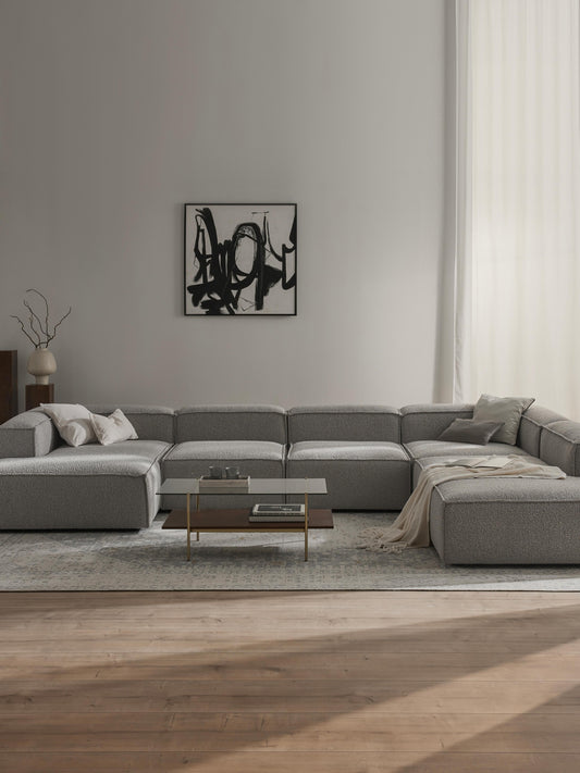 Lennon Modular XL Sofa in Bouclé