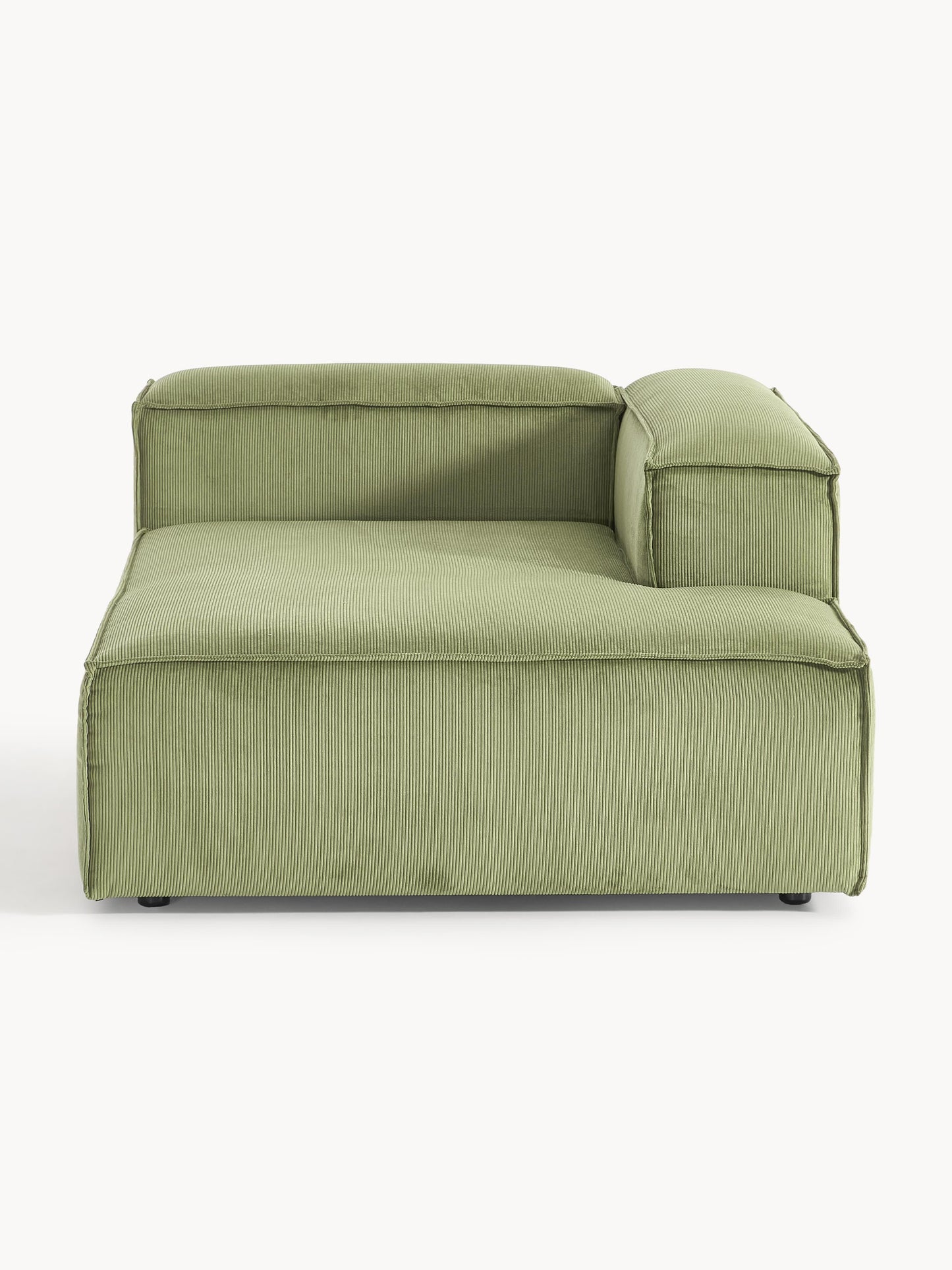 Lennon Ottoman Corner Module in Corduroy