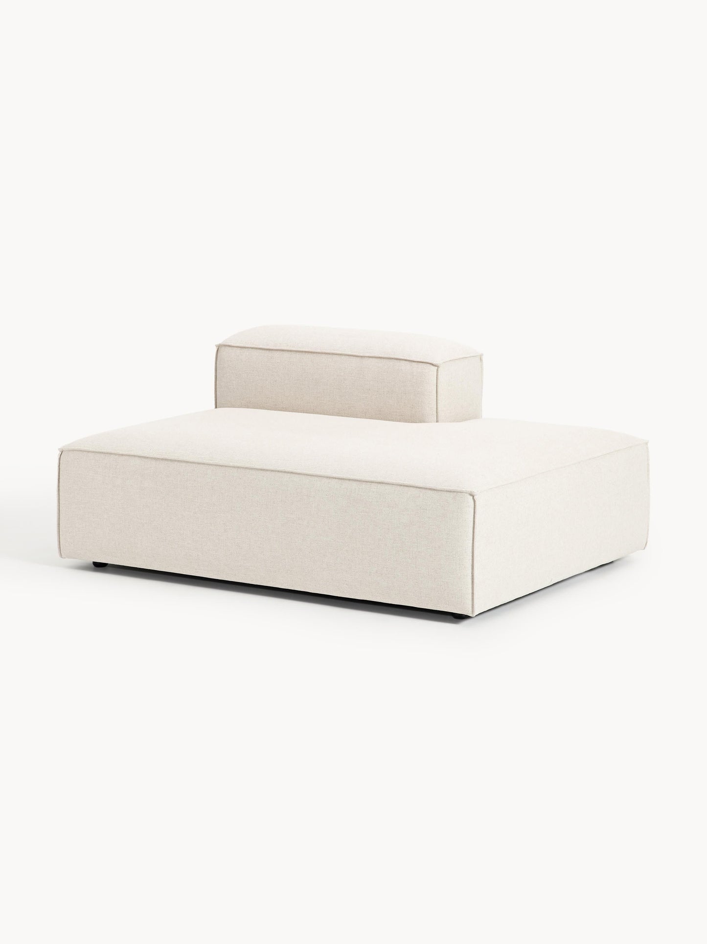 Lennon Ottoman Module in Linen Blend