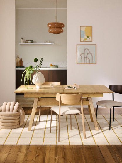 Ethan Extendable Dining Table, 180 - 220 x 100 cm