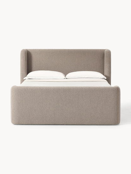 Perla Bouclé Box Spring Bed