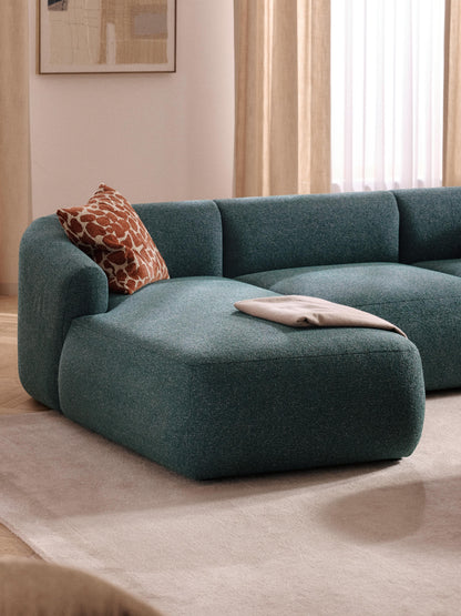 Sofia Bouclé Chaise Corner Module