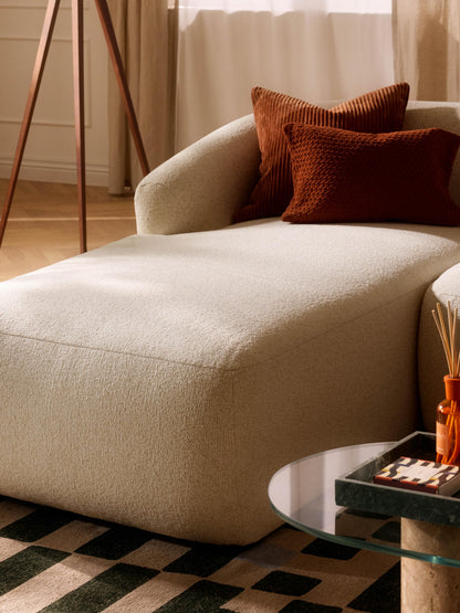 Sofia Bouclé Chaise Corner Module