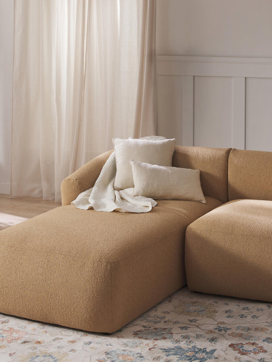 Sofia Bouclé Chaise Corner Module