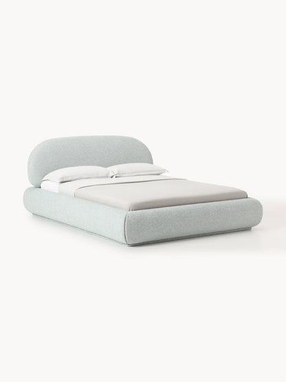 Alba Bouclé Upholstered Bed