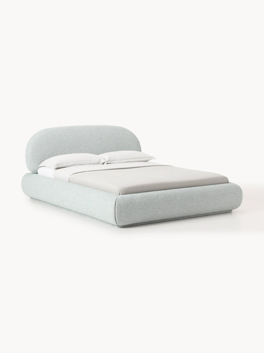 Alba Bouclé Upholstered Bed