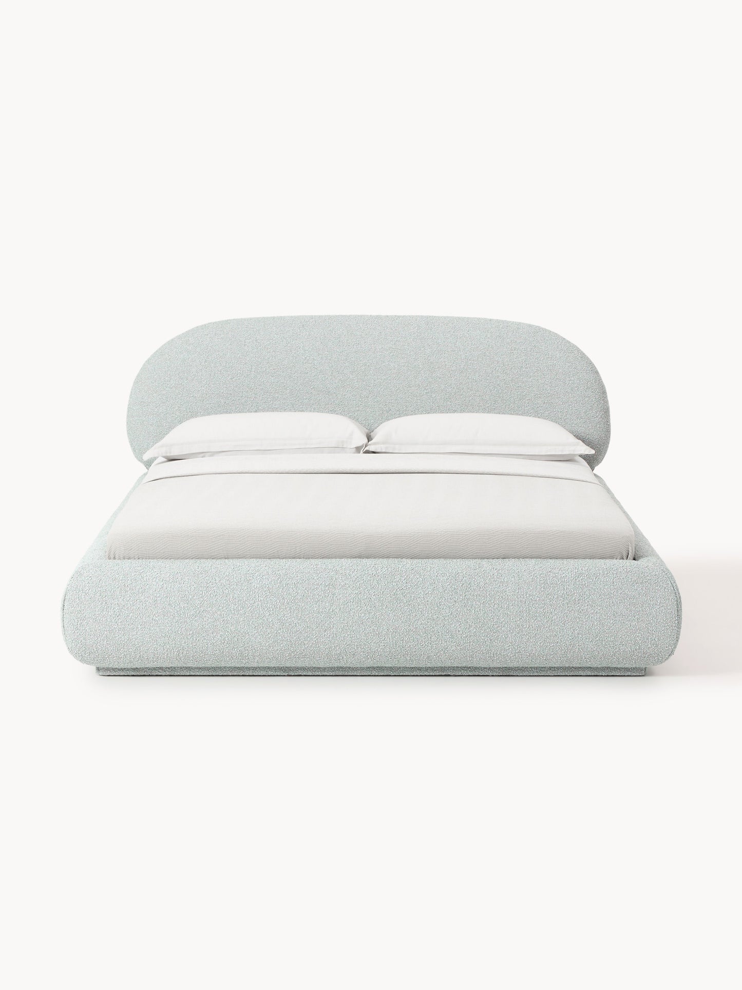 Alba Bouclé Upholstered Bed