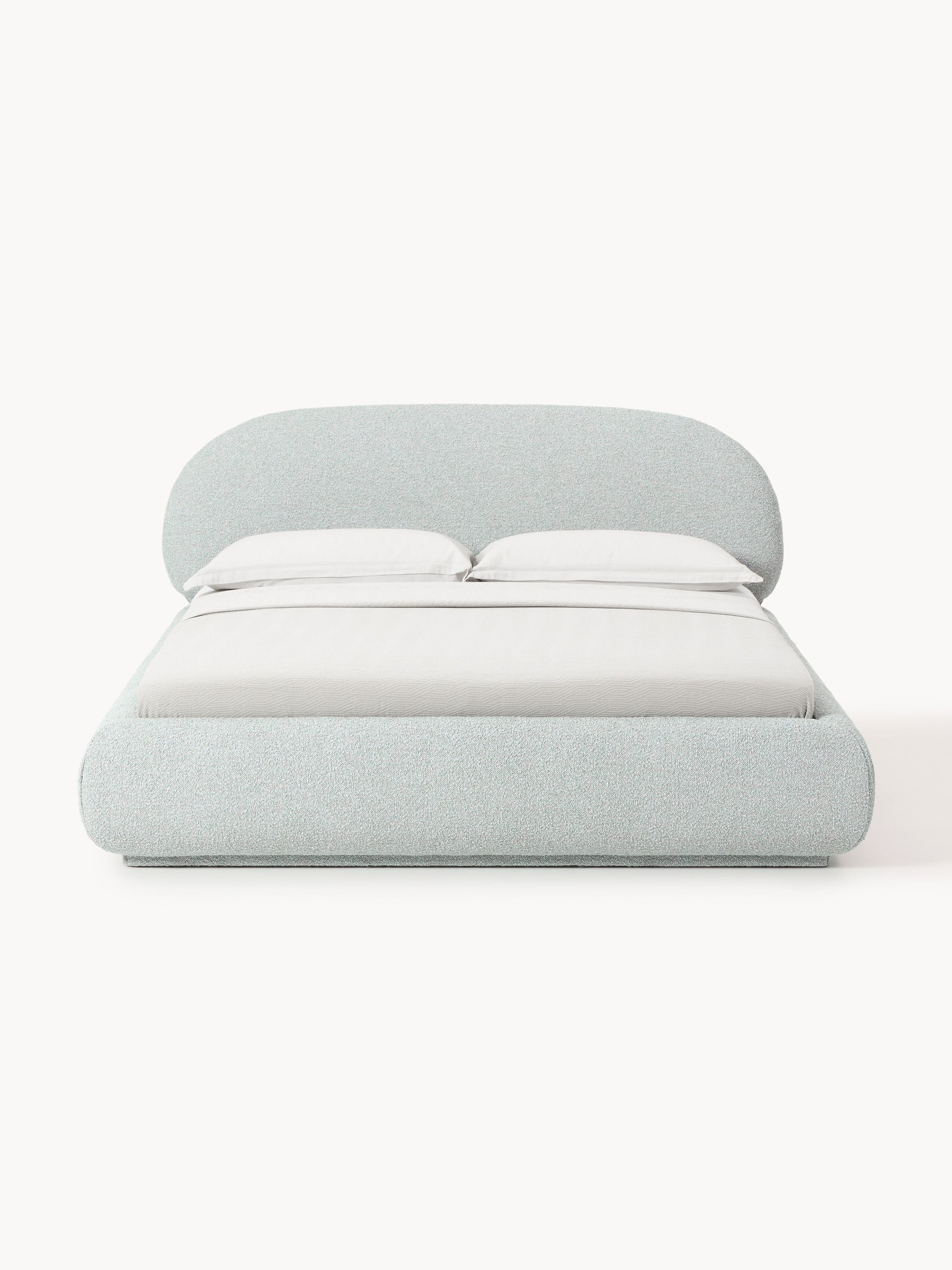 Alba Bouclé Upholstered Bed