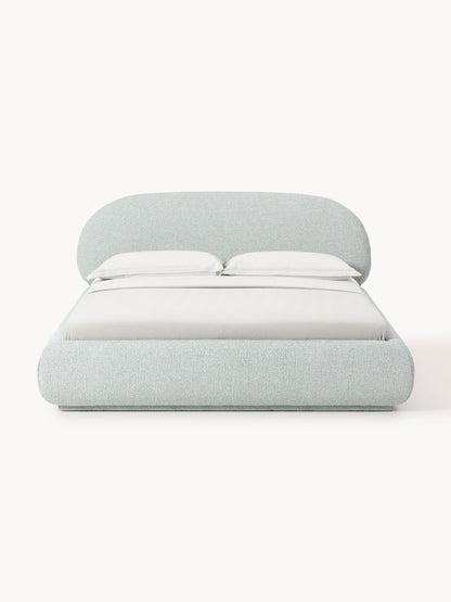 Alba Bouclé Upholstered Bed