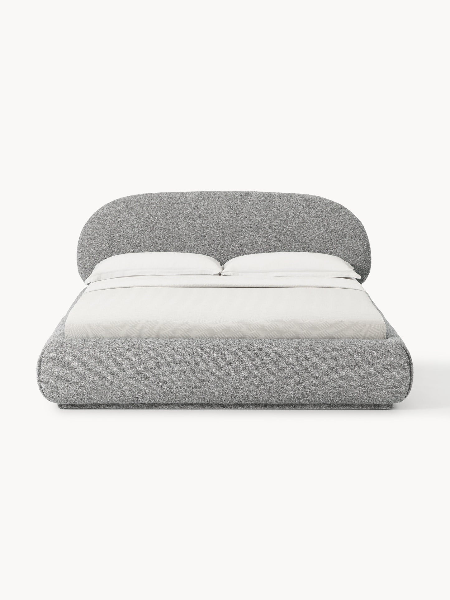 Alba Bouclé Upholstered Bed