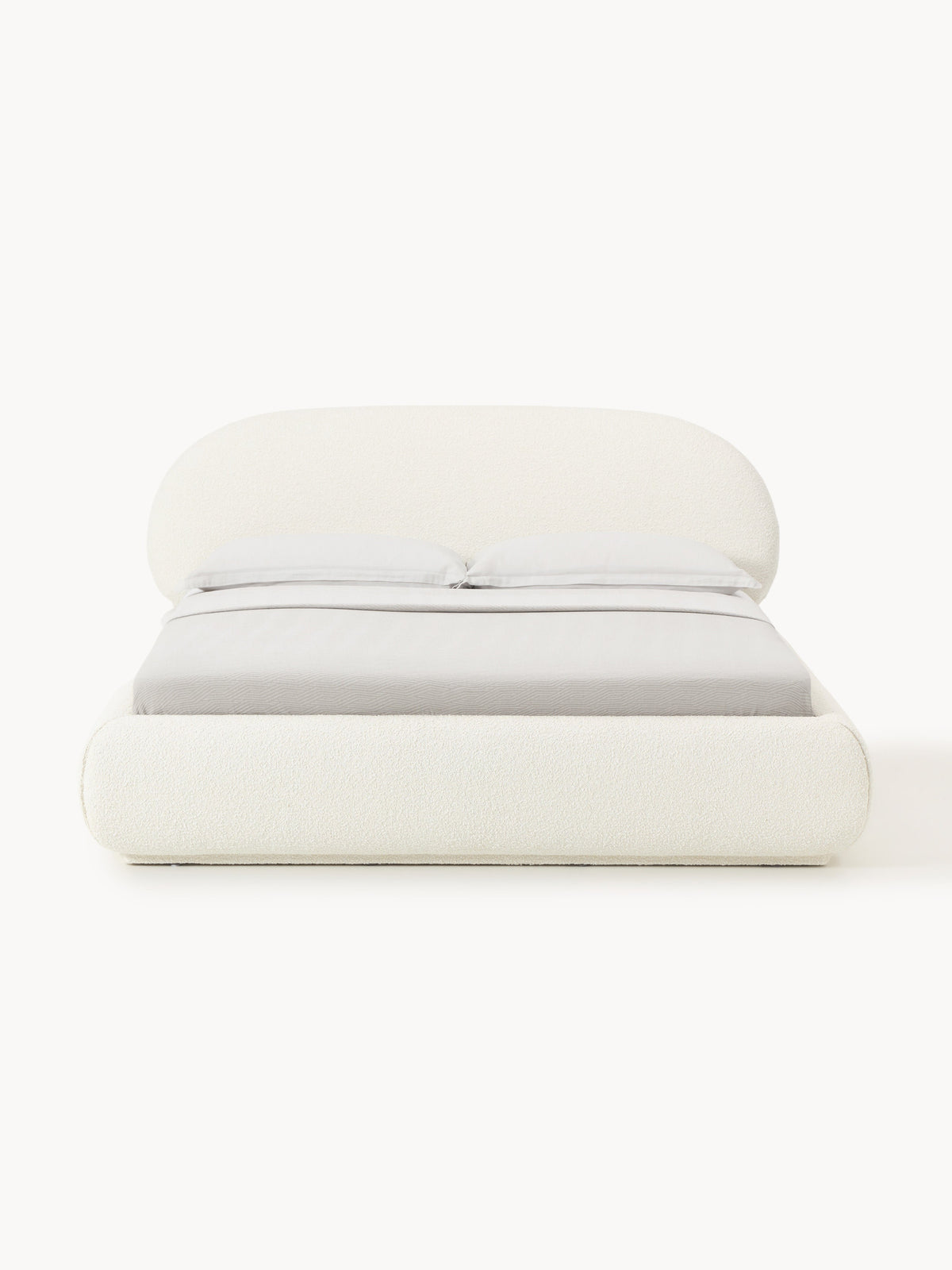 Alba Bouclé Upholstered Bed