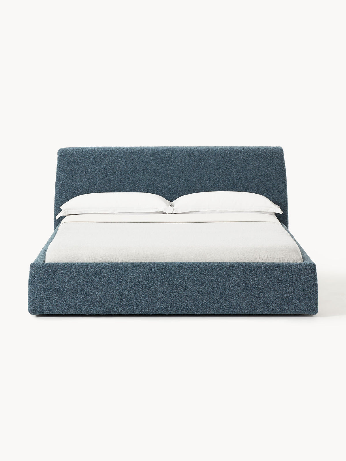Cloud Bouclé Upholstered Bed