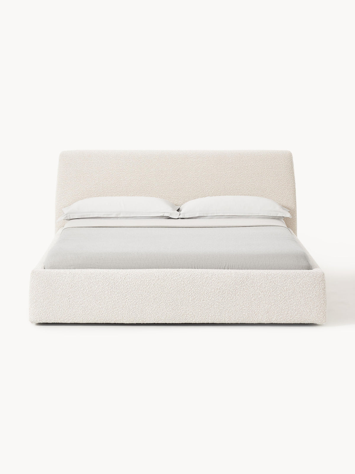 Cloud Bouclé Upholstered Bed