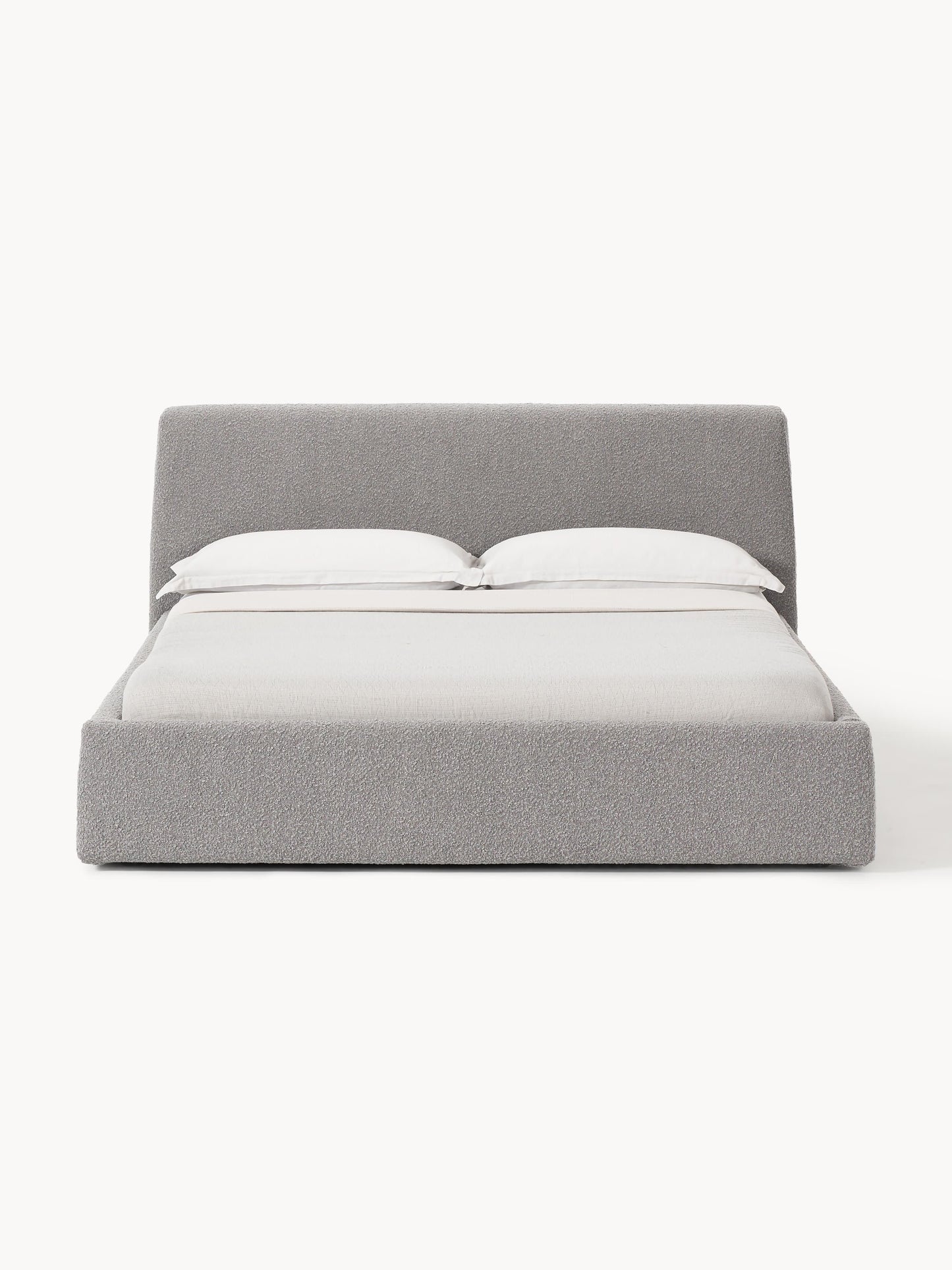 Cloud Bouclé Upholstered Bed