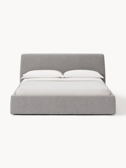 Cloud Bouclé Upholstered Bed