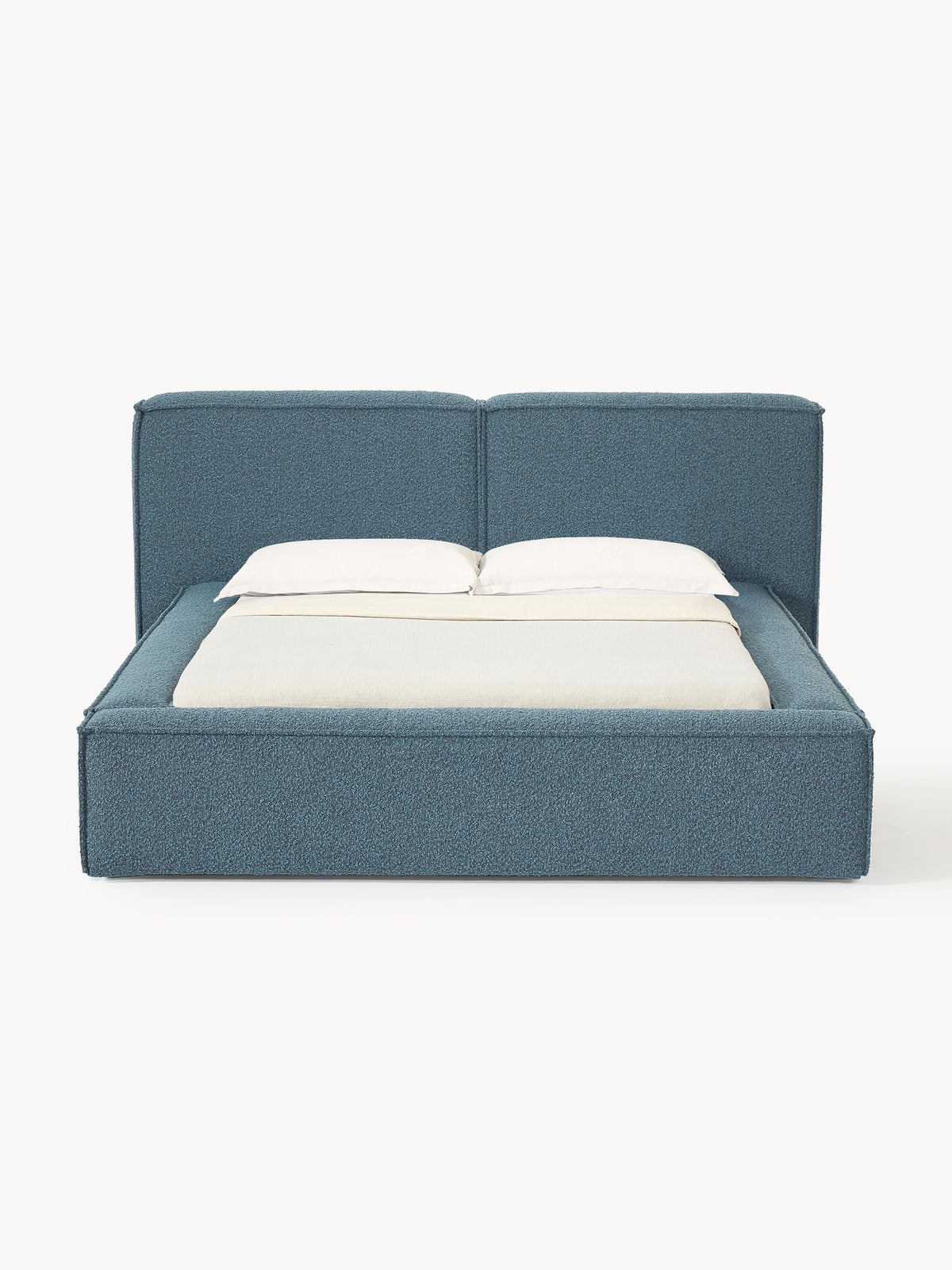 Lennon Bouclé Upholstered Bed