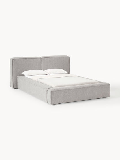 Lennon Bouclé Upholstered Bed