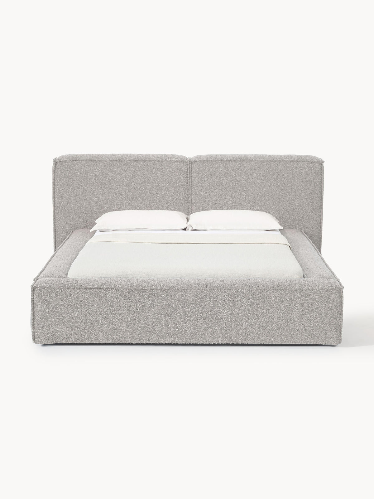 Lennon Bouclé Upholstered Bed