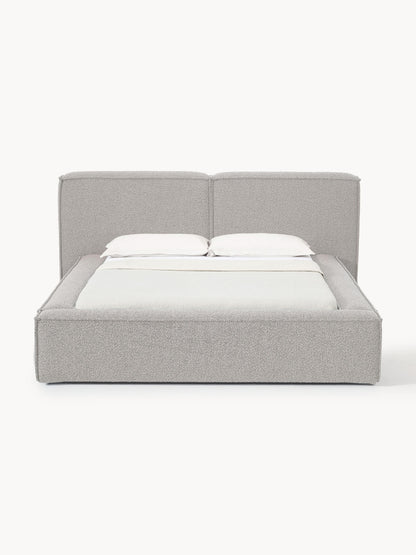 Lennon Bouclé Upholstered Bed