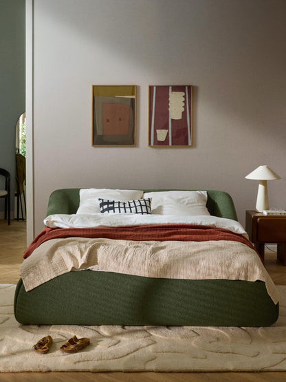 Sofia Bouclé Upholstered Bed