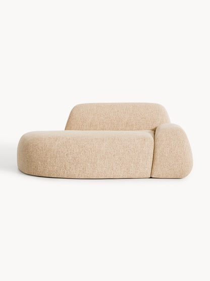 Wolke Bouclé Sofa (2-Seater) with Chaise Longue