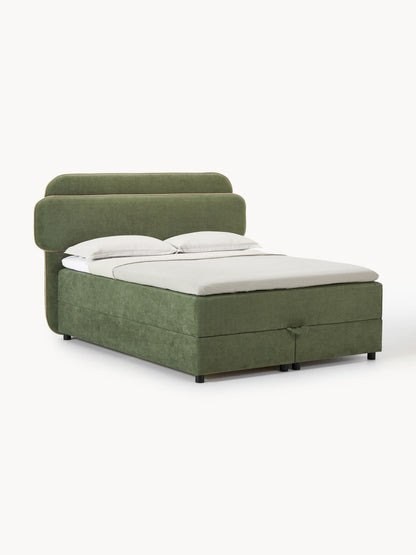 Enrica Box Spring Bed with Storage