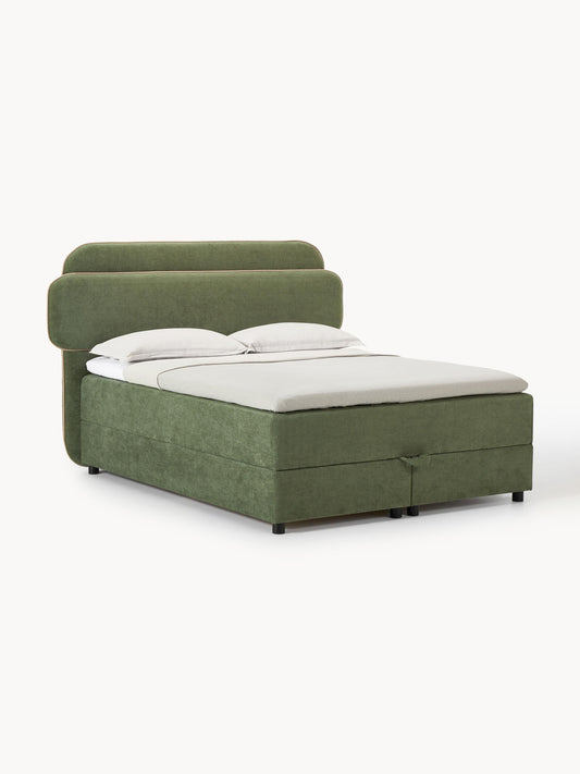 Enrica Box Spring Bed with Storage