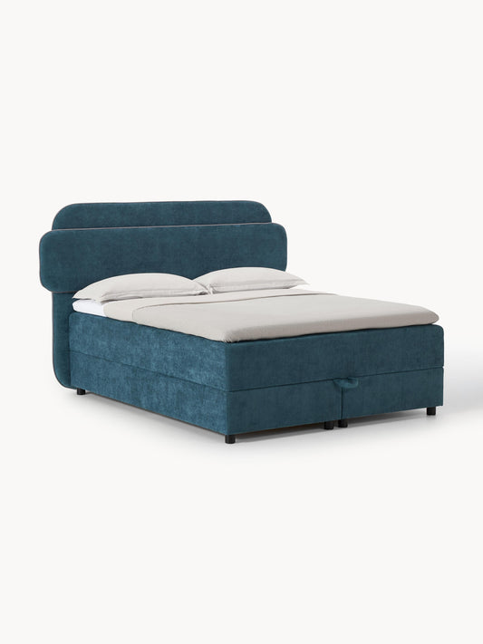 Enrica Box Spring Bed with Storage