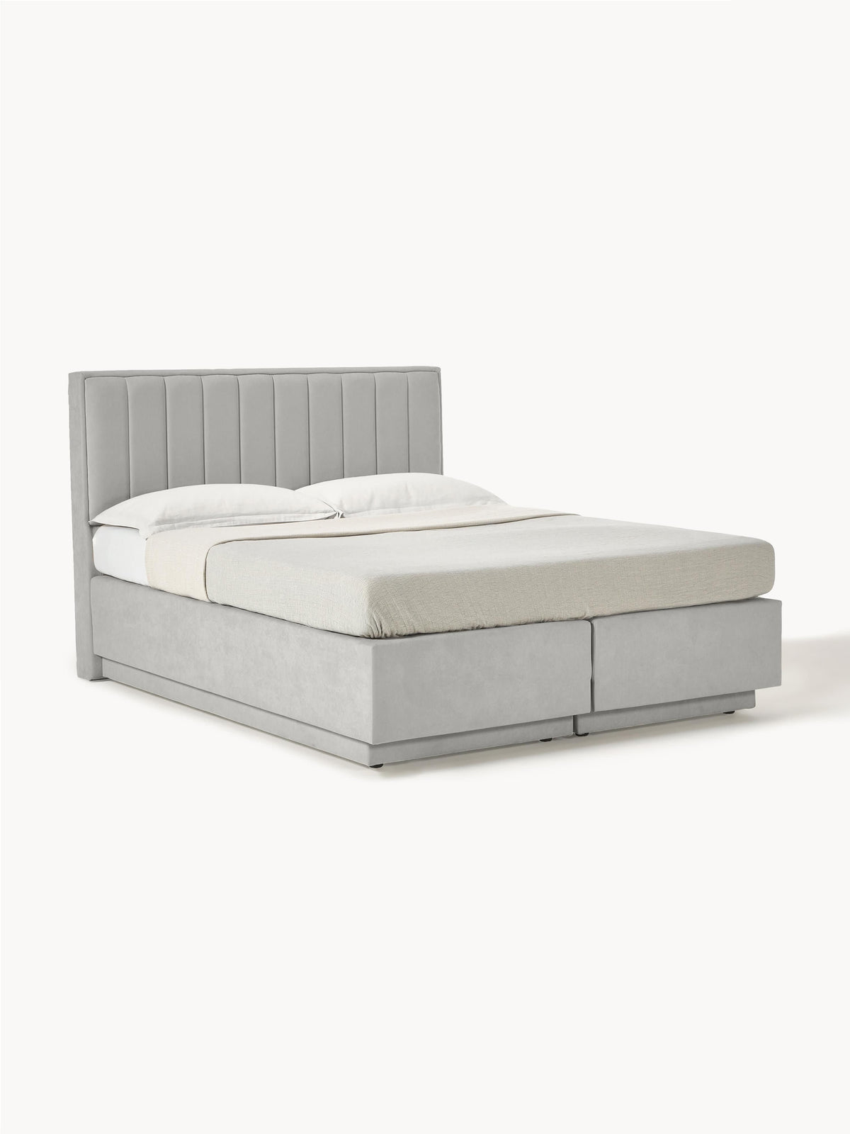 Livia Box Spring Bed with Storage