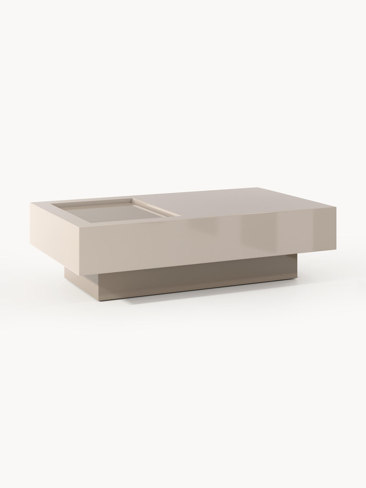 Alessa Coffee Table with Storage, W 120 cm