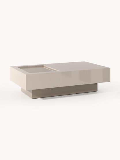 Alessa Coffee Table with Storage, W 120 cm