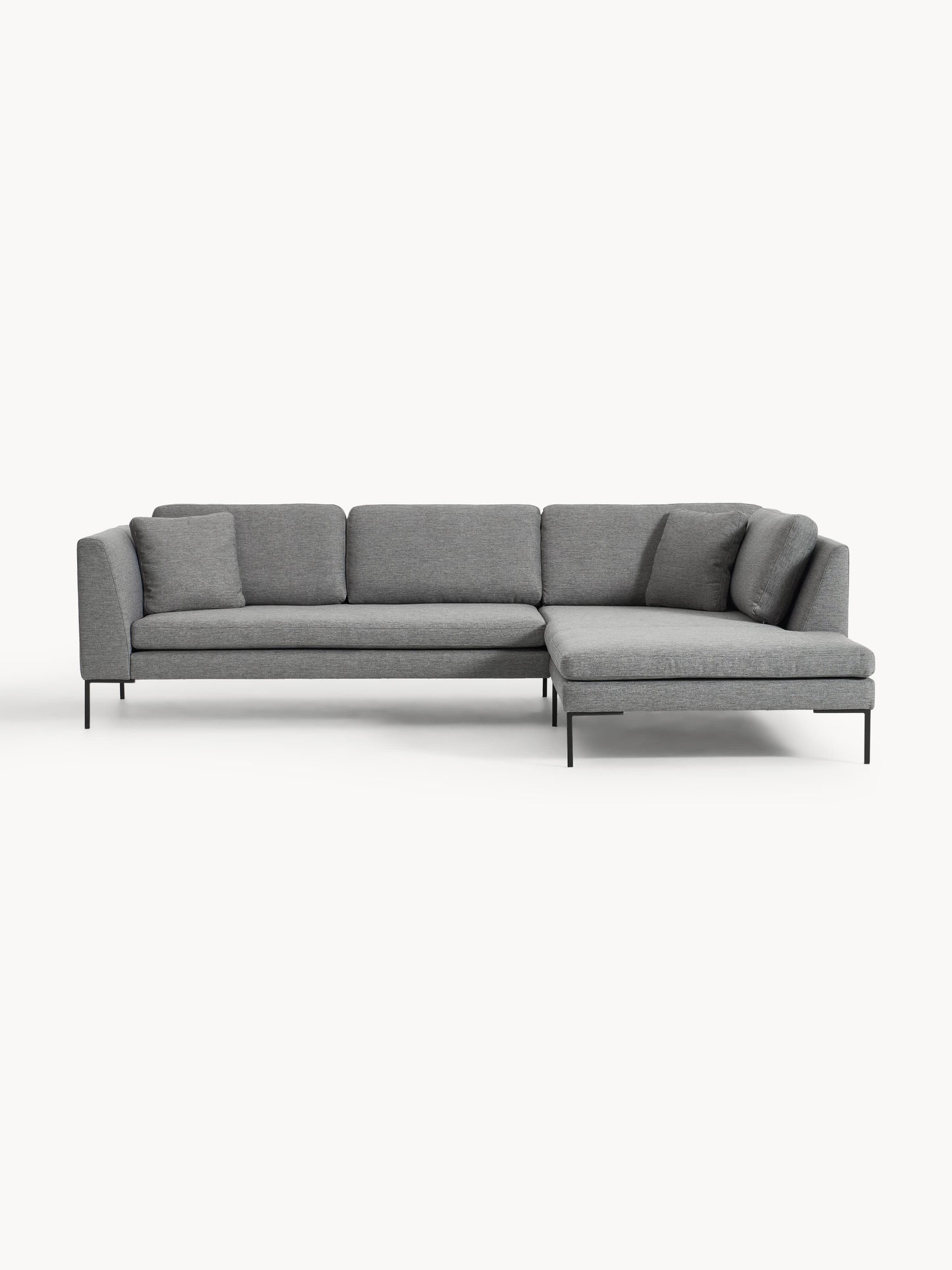 Emma Corner Sofa with Metal Legs