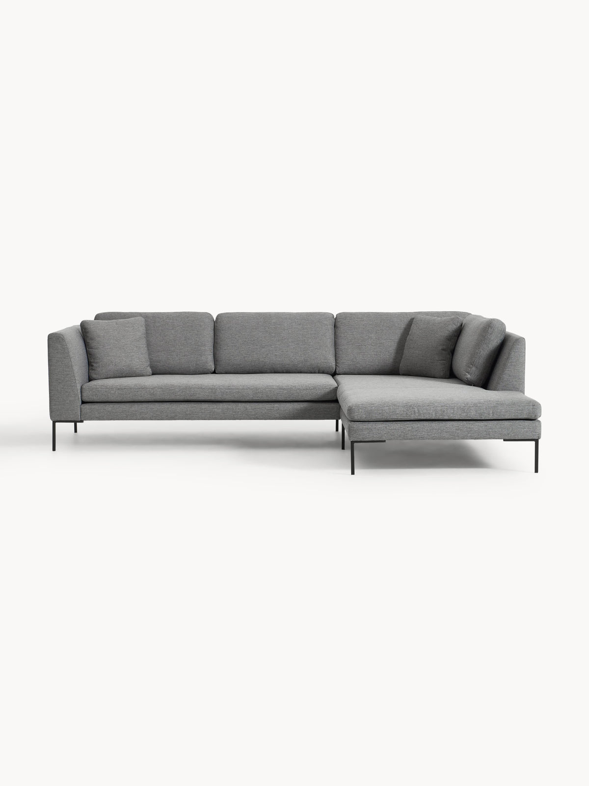 Emma Corner Sofa with Metal Legs