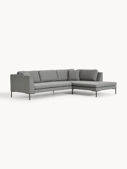 Emma Corner Sofa with Metal Legs