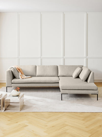 Emma Corner Sofa with Metal Legs