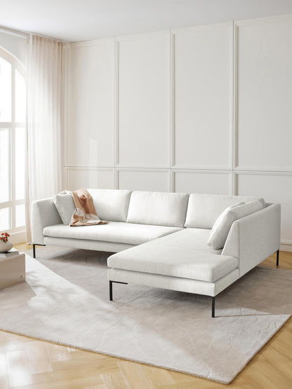 Emma Corner Sofa with Metal Legs